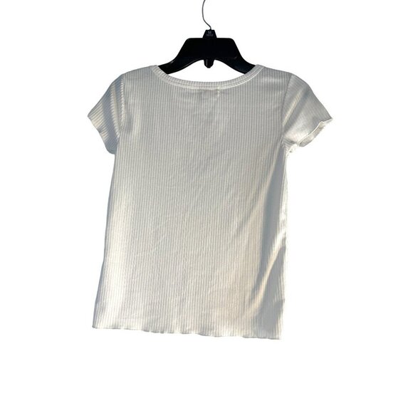 Between Girls Top White with Daisies Size 8 - Picture 2 of 5